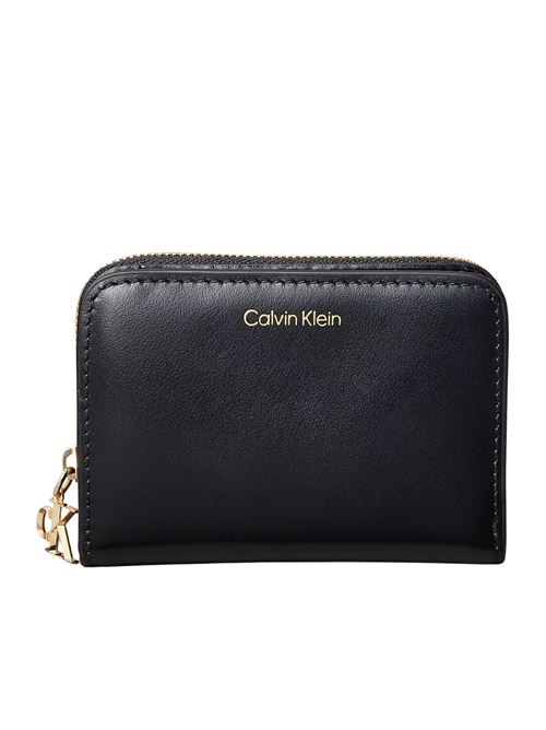 Portafoglio in pelle nero Calvin Klein | LV04F1075GUB1
